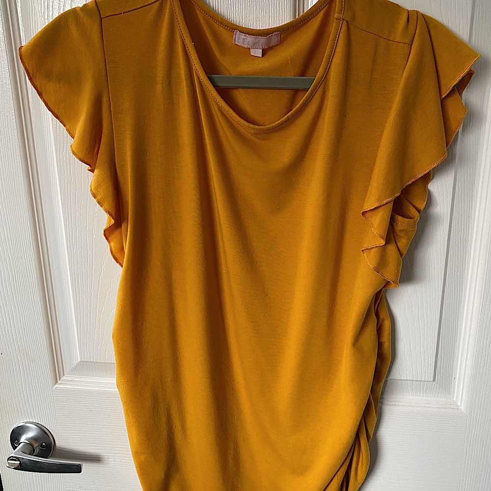 Maternity Flutter Sleeve tee